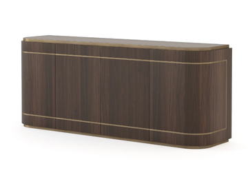 ELEA - Contemporary style wooden sideboard with doors by Stylish Club - view 2